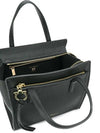 Amy Double Small Tote Bag Black - SALVATORE FERRAGAMO - BALAAN 5