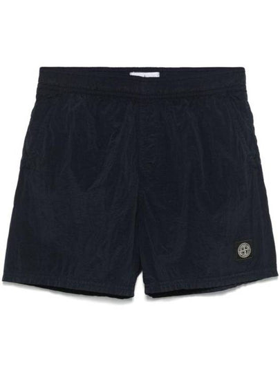 Nylon Metal Econyl Swim Shorts Navy - STONE ISLAND - BALAAN 2