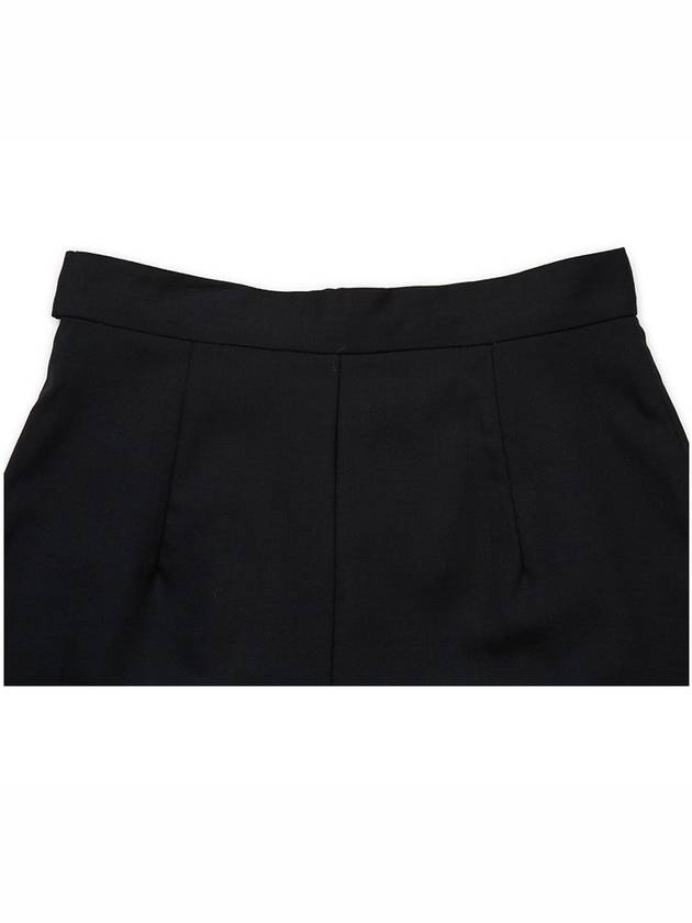 Black Acqui Wool Pants ACQUI 005 - MAX MARA - BALAAN 4