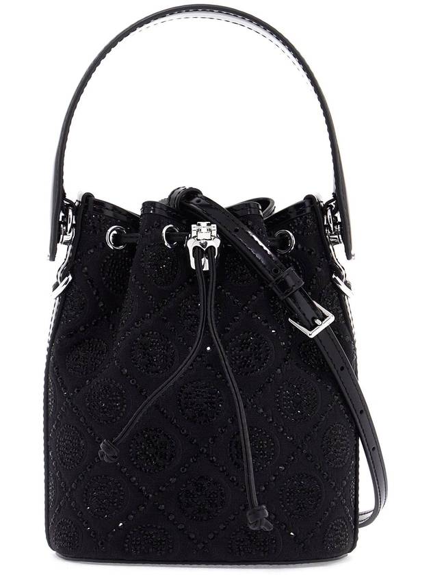 monogram t bucket bag with rhinest - TORY BURCH - BALAAN 1