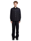 Beyond Liquid Poplin Long Sleeve Shirt Black - OUR LEGACY - BALAAN 5