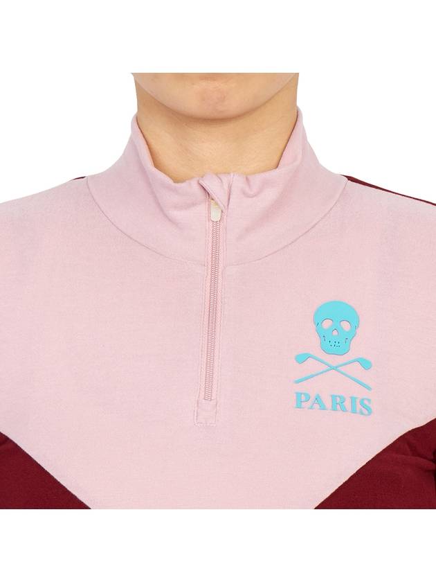 Golf Wear Women s Long Sleeve T Shirt MLW 2C AC01 BURGUNDY - MARK & LONA - BALAAN 7