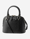 Microssima Small Dome Tote Bag Black - GUCCI - BALAAN 2