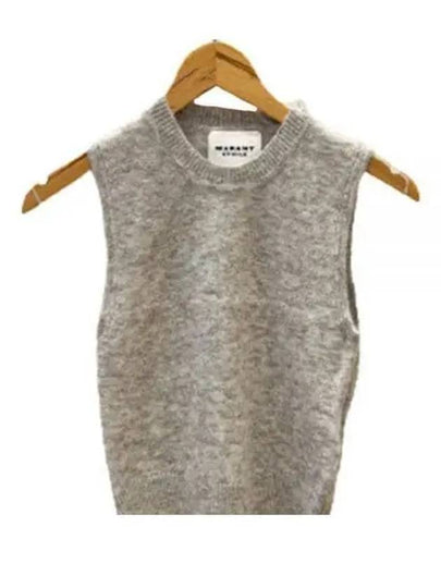 Ametis Knit Vest Light Grey - ISABEL MARANT - BALAAN 2