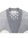 23FW wave pair cardigan MKC481A 055 - THOM BROWNE - BALAAN 3