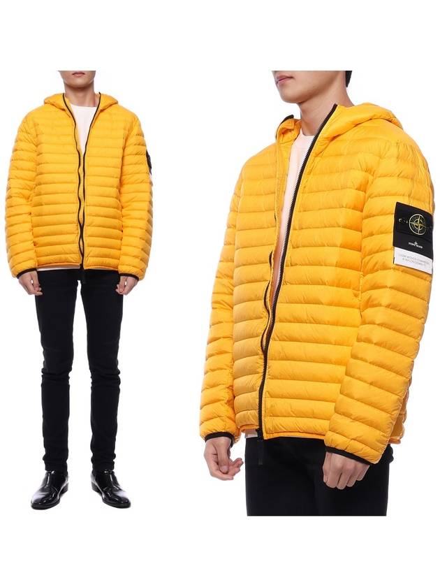 Loom Woven Chambers R-Nylon Down-TC Packable Jacket Yellow - STONE ISLAND - BALAAN 2