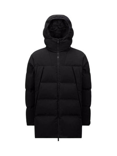 Balmaron mid length down jacket black J2 091 1A00133 57843 999 - MONCLER - BALAAN 1