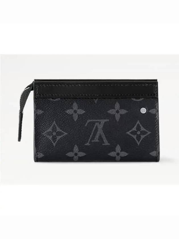 Voyage Key Pouch Black - LOUIS VUITTON - BALAAN 7