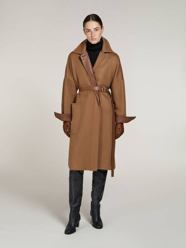 Cashmere Single Coat Brown - MAX MARA - BALAAN 7