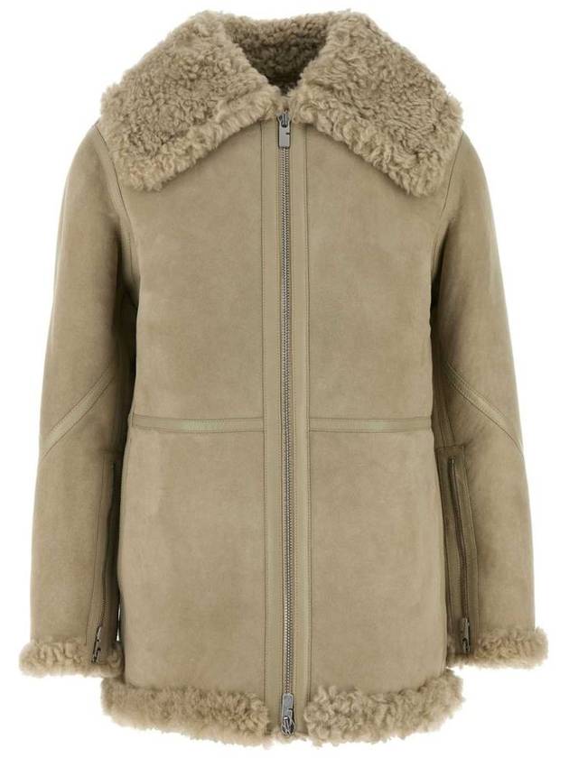 Aviator Shearling Jacket Field - BURBERRY - BALAAN 2