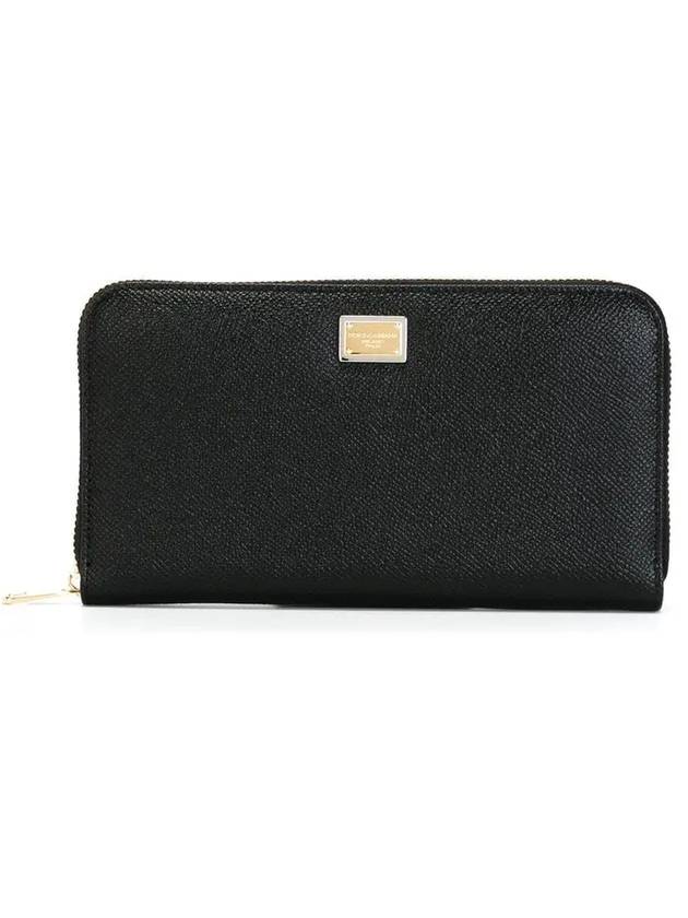 logo leather long wallet - DOLCE&GABBANA - BALAAN 1