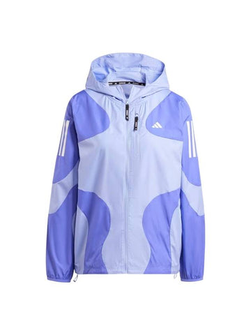 Own The Run Jacket Blue Spark - ADIDAS - BALAAN 1