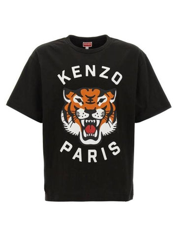 Short Sleeve T Shirt FE68TS0094SG99J Black - KENZO - BALAAN 1