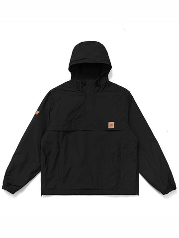 Home on the Range Warm Anorak BLACK - MALBON GOLF - BALAAN 1