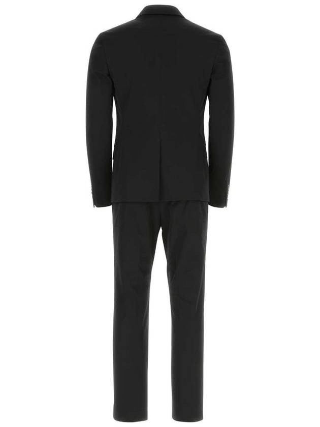 single breasted stretch suit black - PRADA - BALAAN 3