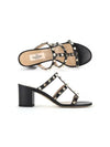 Valentino 5W2S0C47 VOD 0NO S0C47 Rockstud Slide Sandals - RED VALENTINO - BALAAN 1