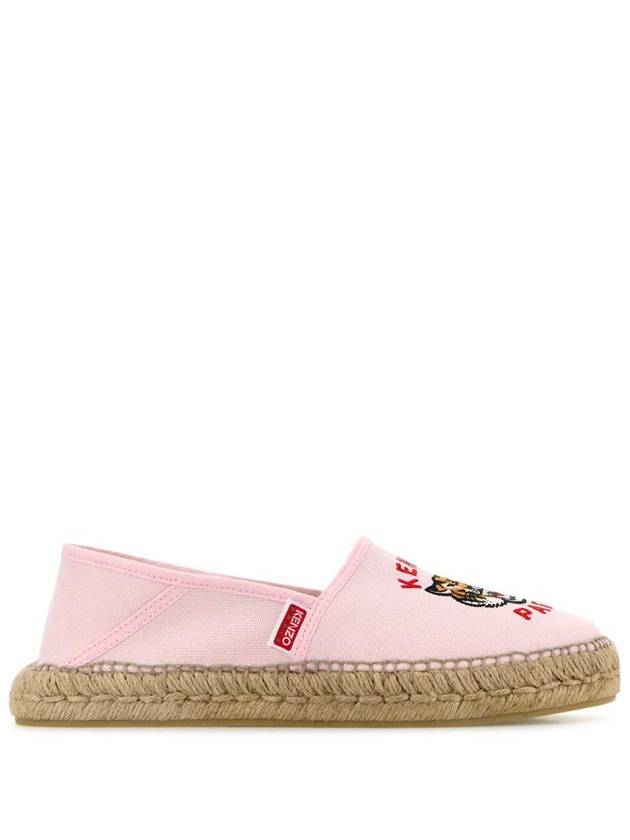 Tiger Canvas Espadrilles Pink - KENZO - BALAAN 2