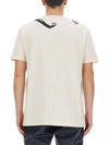 Men's Monkey Print Classic Short Sleeve T-Shirt Cream - VIVIENNE WESTWOOD - BALAAN 5