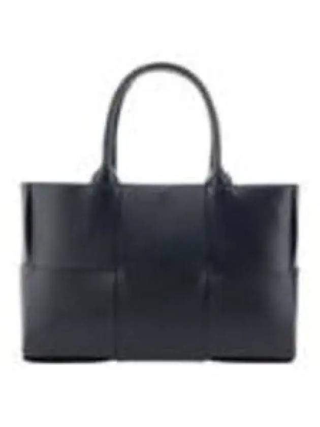 Arco Intrecciato Small Tote Bag Black - BOTTEGA VENETA - BALAAN 2