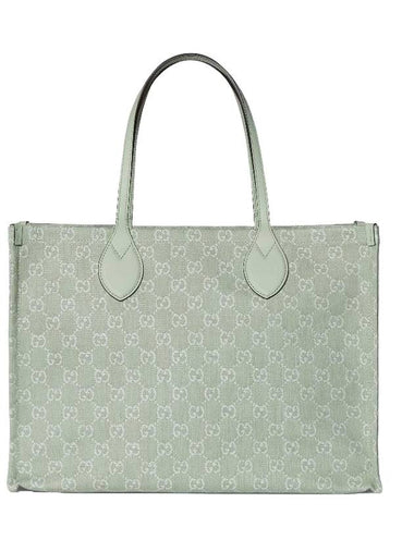 Ophidia GG Large Tote Bag Pale Green - GUCCI - BALAAN 1