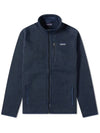 Better Sweater Fleece Zip-Up Jacket Navy - PATAGONIA - BALAAN.