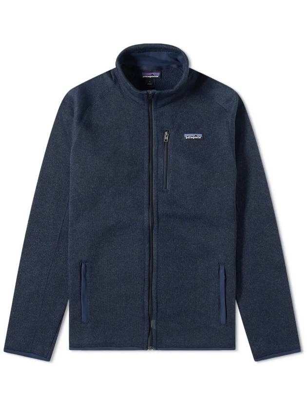 Better Sweater Fleece Zip-Up Jacket Navy - PATAGONIA - BALAAN.