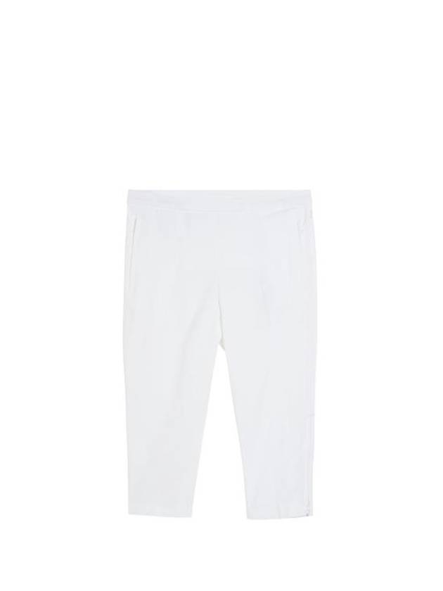 Dilara Mid Rise Capri Shorts White - J.LINDEBERG - BALAAN 2