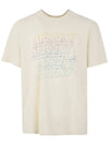 Hugo Logo Short Sleeve T-shirt Ecru - ISABEL MARANT - BALAAN 2