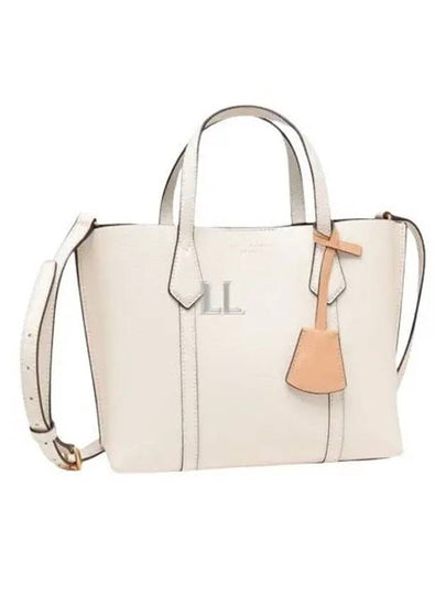 Perry Triple Compartment Small Tote Bag Ivory - TORY BURCH - BALAAN 2