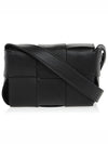 Intrecciato Cassette Small Cross Bag Black - BOTTEGA VENETA - BALAAN 7