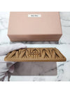 Materasse Nappa Leather Card Wallet Caramel - MIU MIU - BALAAN 9