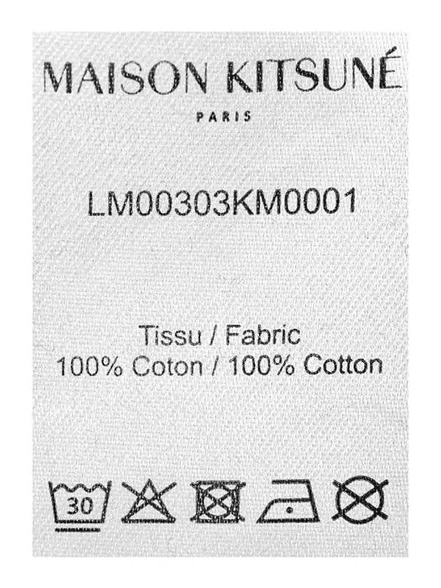 Chillax Patch Regular Sweatshirt Ink Blue - MAISON KITSUNE - BALAAN 8