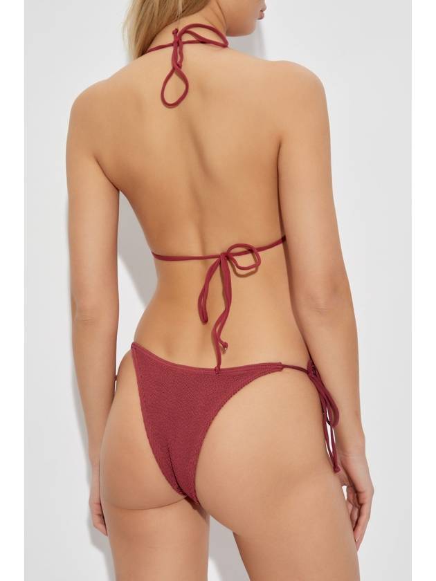 Bond-Eye Swimsuit Bottom Beaded Tie, Women's, Burgundy - BOND-EYE - BALAAN 4