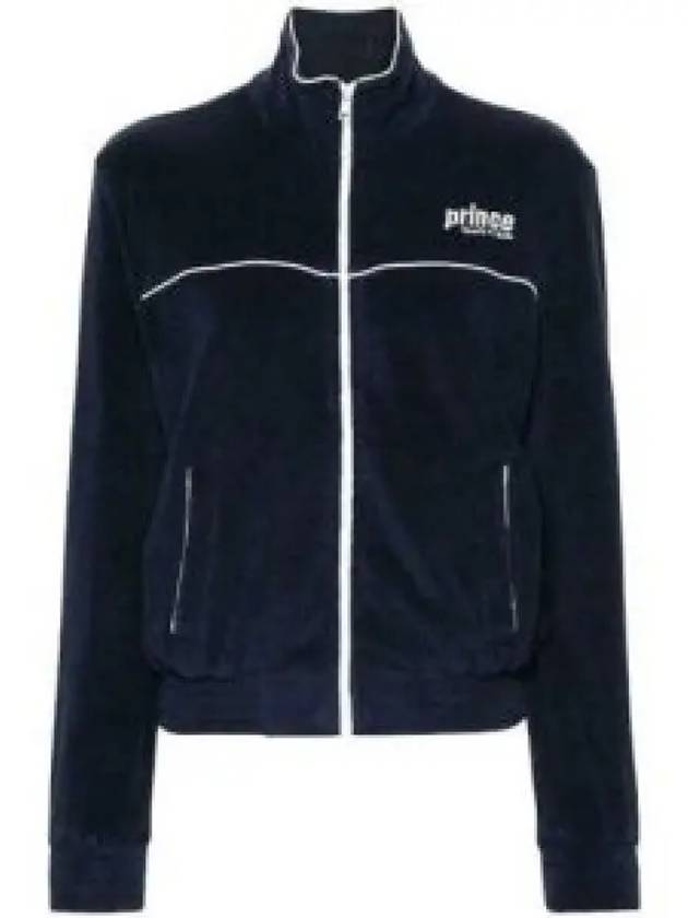 24 Prince Sporty Terry Track Jacket NavyWhite JA004S414PN 1217126 - SPORTY & RICH - BALAAN 1