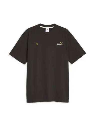 Number One Logo Celebration Short Sleeve T-Shirt Black - PUMA - BALAAN 1