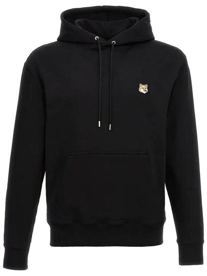 Fox Head Patch Regular Hoodie Black - MAISON KITSUNE - BALAAN 2