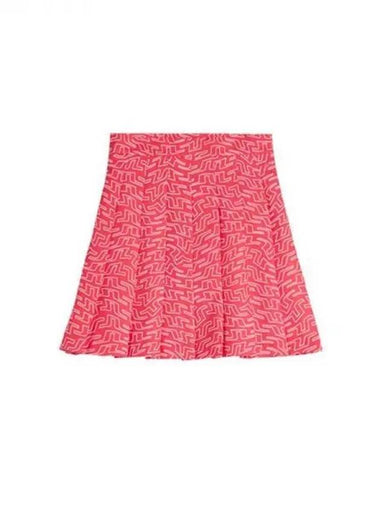 Golf Adina Print Skirt Pink Bridge Domestic Product GR5Y24042936292 - J.LINDEBERG - BALAAN 1