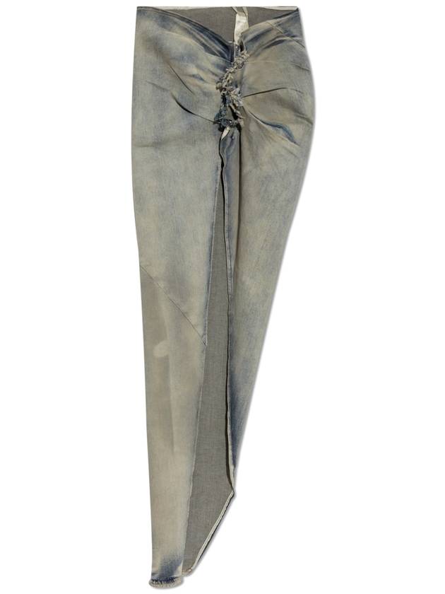 Rick Owens DRKSHDW Denim Skirt Edfu, Women's, Blue - RICK OWENS - BALAAN 1