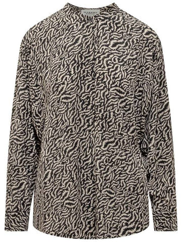 Isabel Marant Étoile Shirt With Abstract Print - ISABEL MARANT ETOILE - BALAAN 1