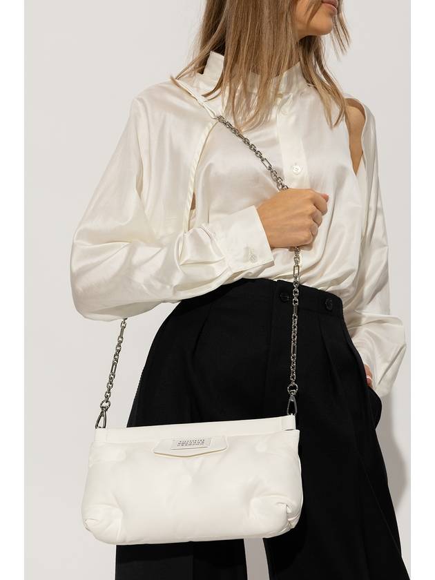 Glam Slam Chain Shoulder Bag White - MAISON MARGIELA - BALAAN 3