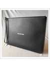 Logo Strap Large Cash Clutch Bag Black - BALENCIAGA - BALAAN 3