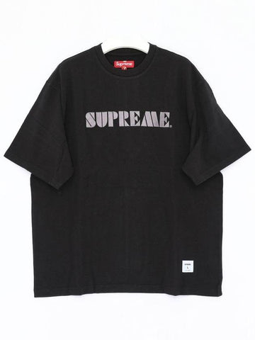 SS24KN59 BLACK Stencil Short Sleeve Tee - SUPREME - BALAAN 1