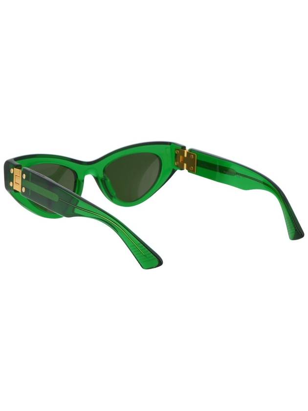 Eyewear Inverted Triangle Sunglasses Green - BOTTEGA VENETA - BALAAN 5