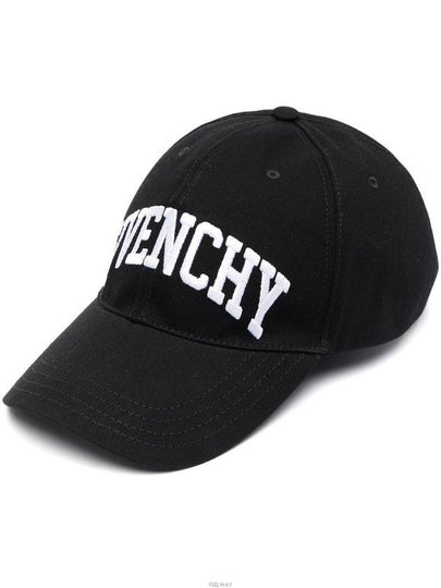 Embroidered Logo Baseball Ball Cap Black - GIVENCHY - BALAAN 2