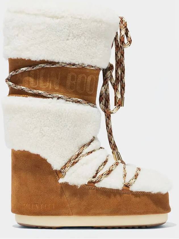 LAB69 Icon Shearling Winter Boots Brown - MOON BOOT - BALAAN 2