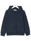 Kids Waffen Hoodie Navy 751661640 V0020 - STONE ISLAND - BALAAN 1