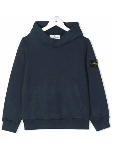 Kids Waffen Hoodie Navy 751661640 V0020 - STONE ISLAND - BALAAN 1