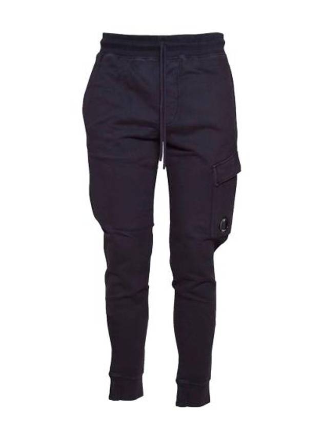 Brushed Emerized Diagonal Fleece Cargo Track Pants Purple - CP COMPANY - BALAAN 2