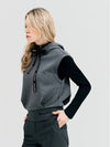 Golf Sweat Hooded Vest Gray - HENRY STUART - BALAAN 1