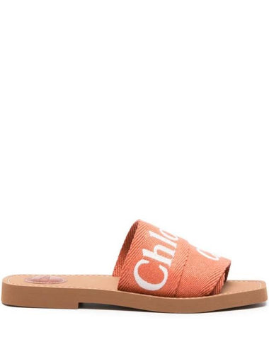 Woody Flat Mules Organge - CHLOE - BALAAN 1